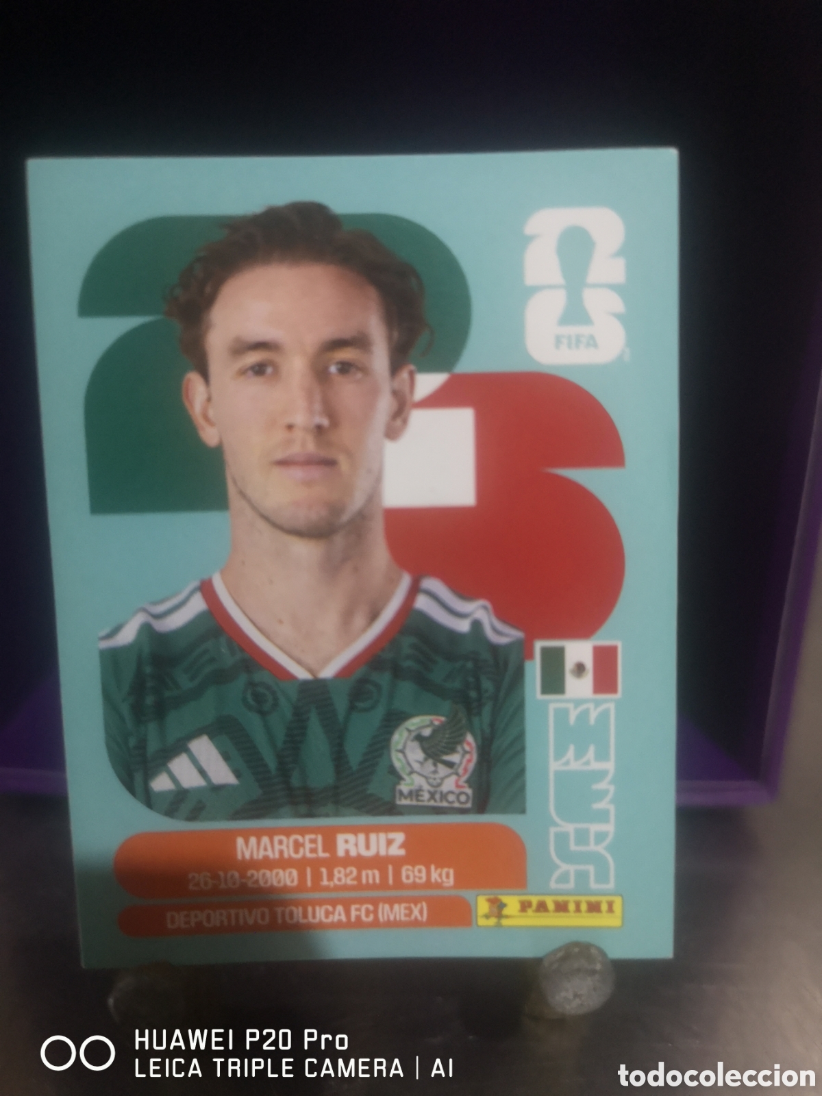 Cromos de f&uacute;tbol: FIFA WORLD CUP MUNDIAL 2026 MARCEL RUIZ - MEX 12