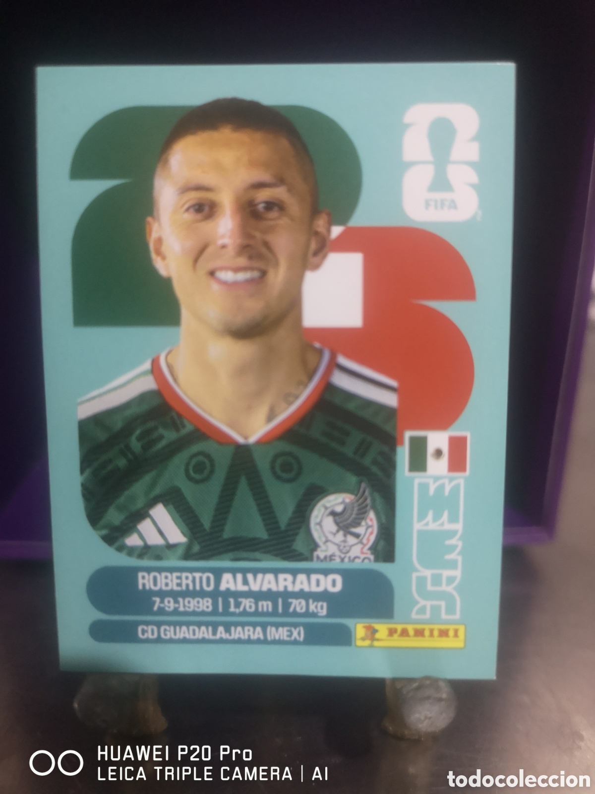 Cromos de f&uacute;tbol: FIFA WORLD CUP MUNDIAL 2026 ROBERTO ALVARADO - MEX 19