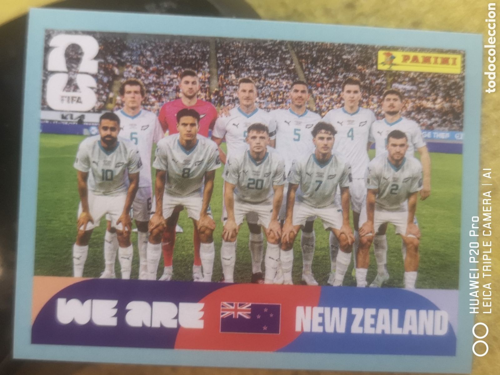 Cromos de f&uacute;tbol: FIFA WORLD CUP MUNDIAL 2026 ALINEACI&Oacute;N NUEVA ZELANDA - NZL 13