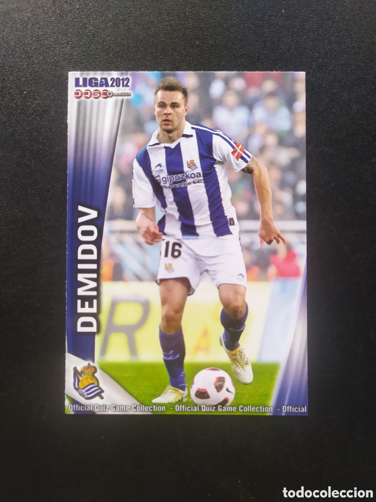 Cromos de f&uacute;tbol: Mundicromo fichas Liga 2011 2012 11 12 Demidov n&deg; 388 Real Sociedad