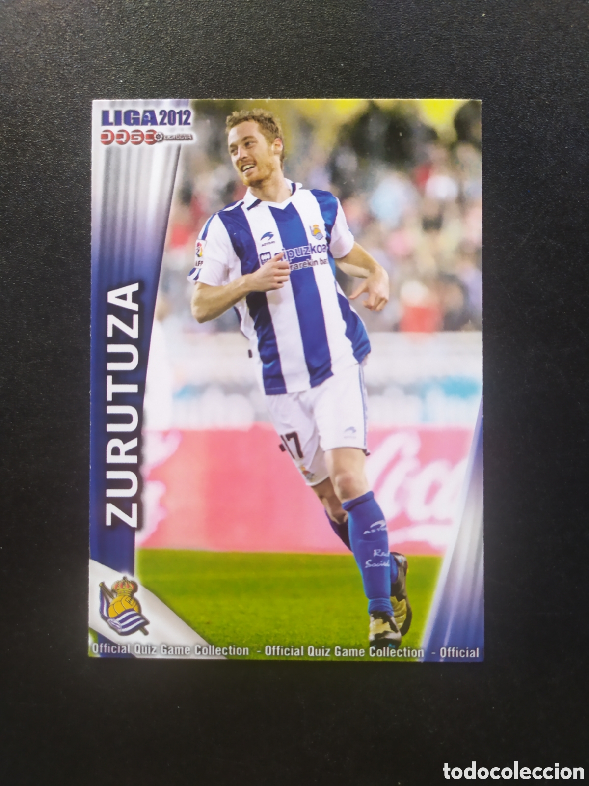 Cromos de f&uacute;tbol: Mundicromo fichas Liga 2011 2012 11 12 Zurutuza n&deg; 391 Real Sociedad