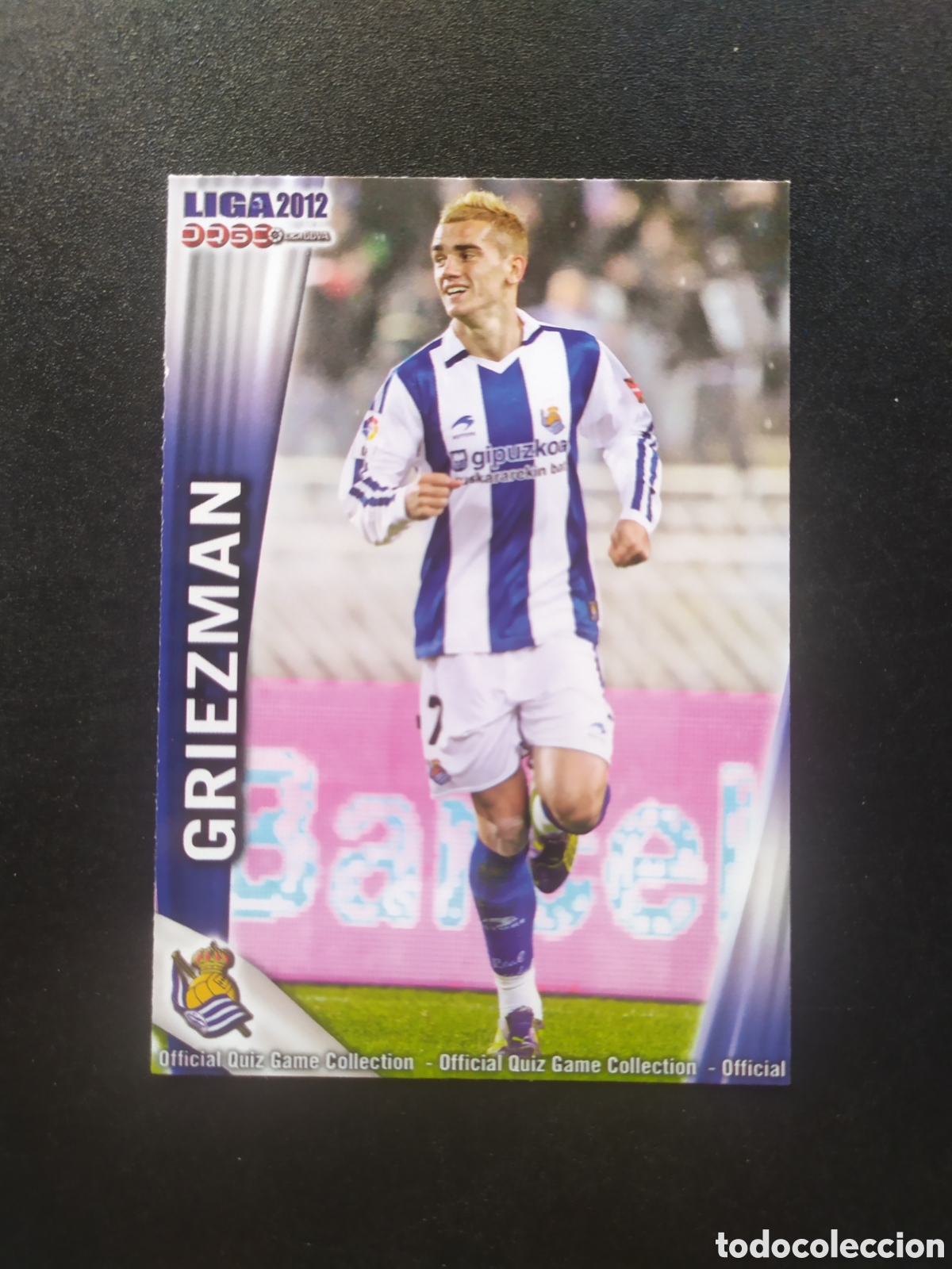 Cromos de f&uacute;tbol: Mundicromo fichas Liga 2011 2012 11 12 Griezmann n&deg; 396 Real Sociedad
