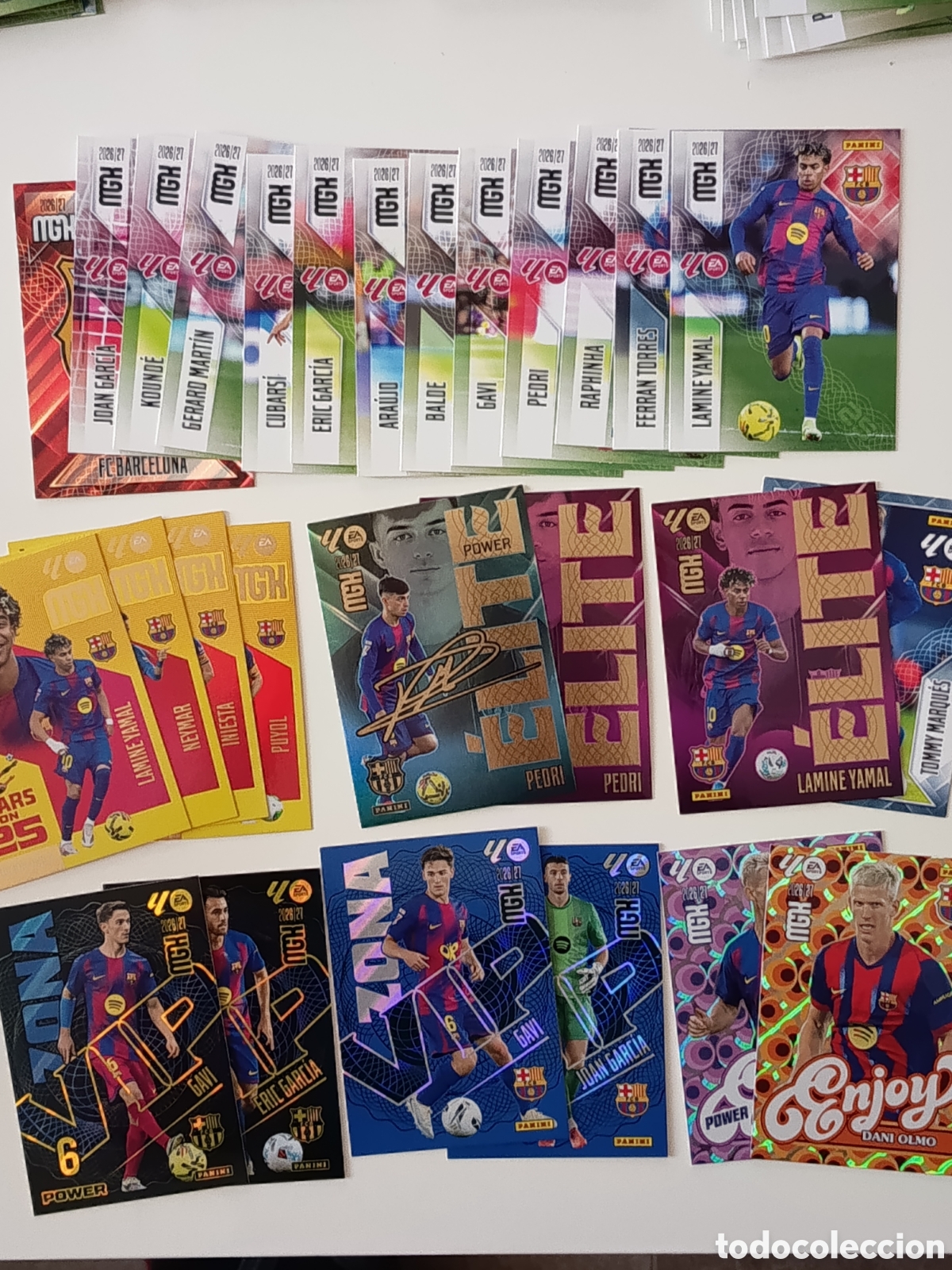Cromos de f&uacute;tbol: Lote FC Barcelona megacracks 2026-2027