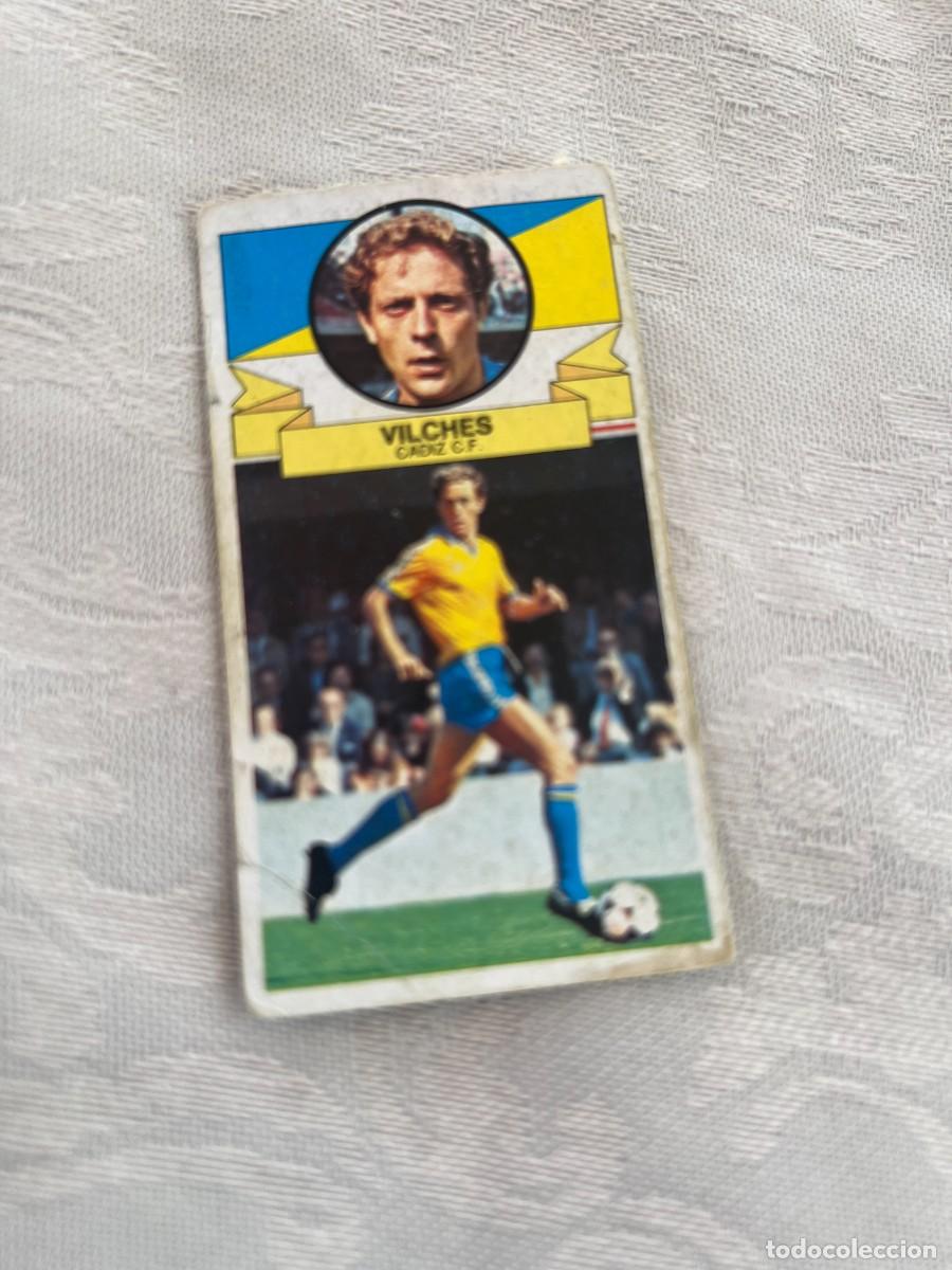 Cromos de f&uacute;tbol: VILCHES C&Aacute;DIZ BAJA LIGA ESTE 1985 1986 85 86