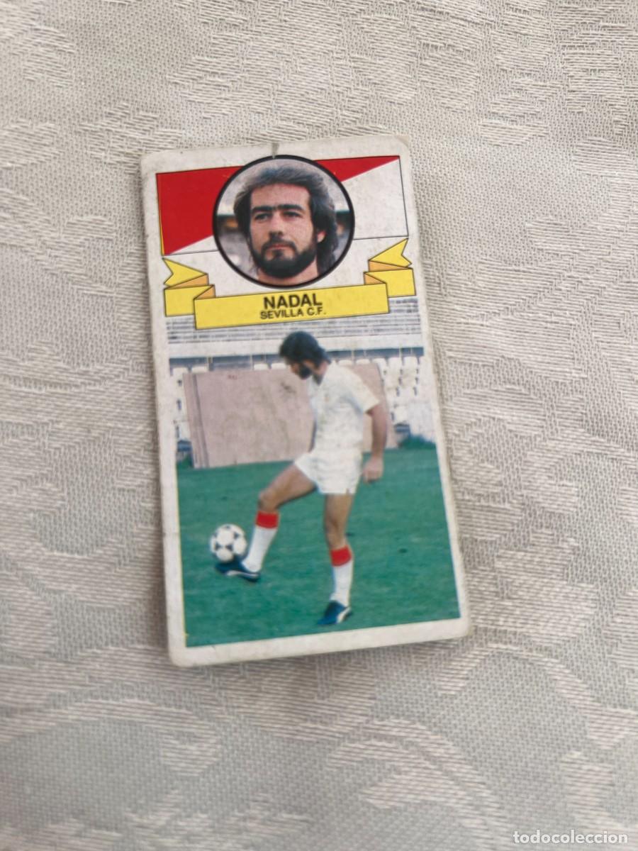 Cromos de f&uacute;tbol: NADAL SEVILLA COLOCA LIGA ESTE 1985 1986 85 86