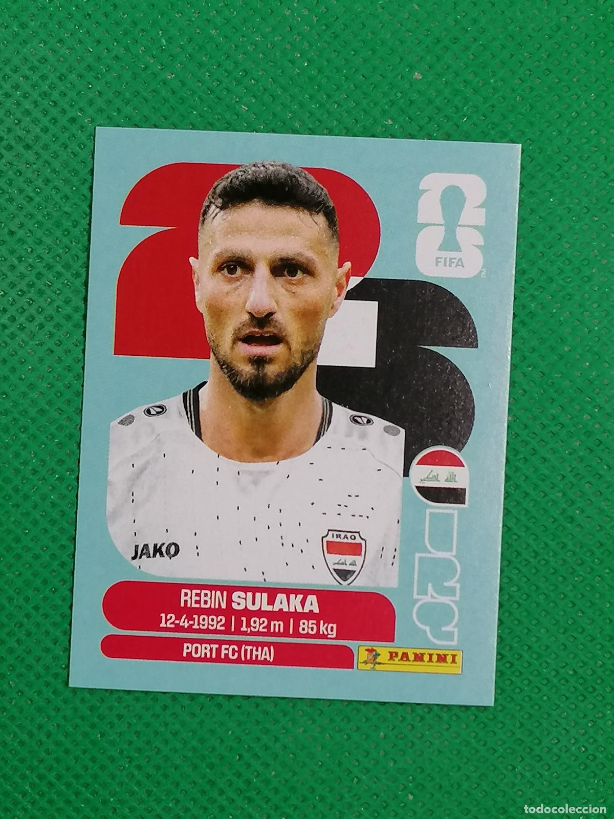 Cromos de f&uacute;tbol: IRQ 3 IRQ3 REBIN SULAKA IRAQ ⚽ PANINI FIFA MUNDIAL WORLD CUP 26 2026 STICKER ⚽