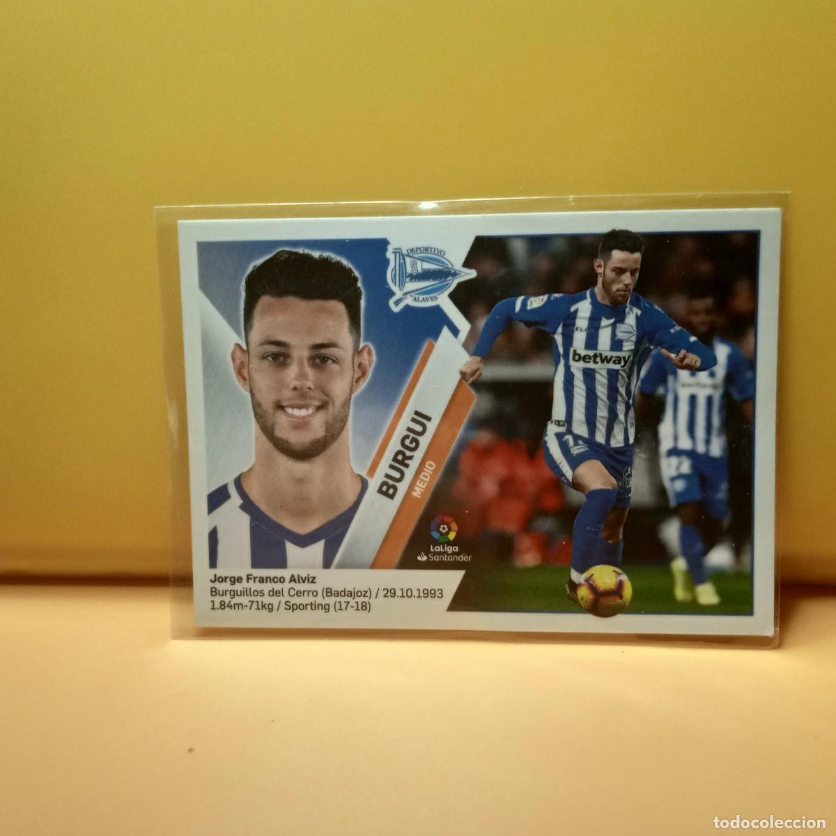 Cromos de f&uacute;tbol: EDICIONES ESGE 2019 2020 19 20 DEPORTIVO ALAV&Eacute;S BURGUI 12A 12 A