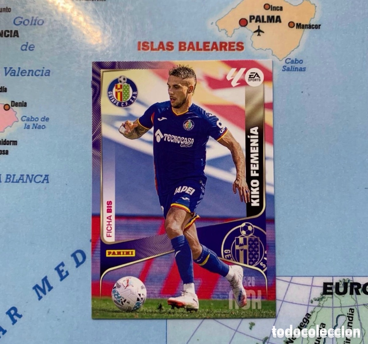 Figurine di Calcio: Kiko Femenia n&uacute;mero 166 Bis del Getafe megacracks 25-26 2025-2026