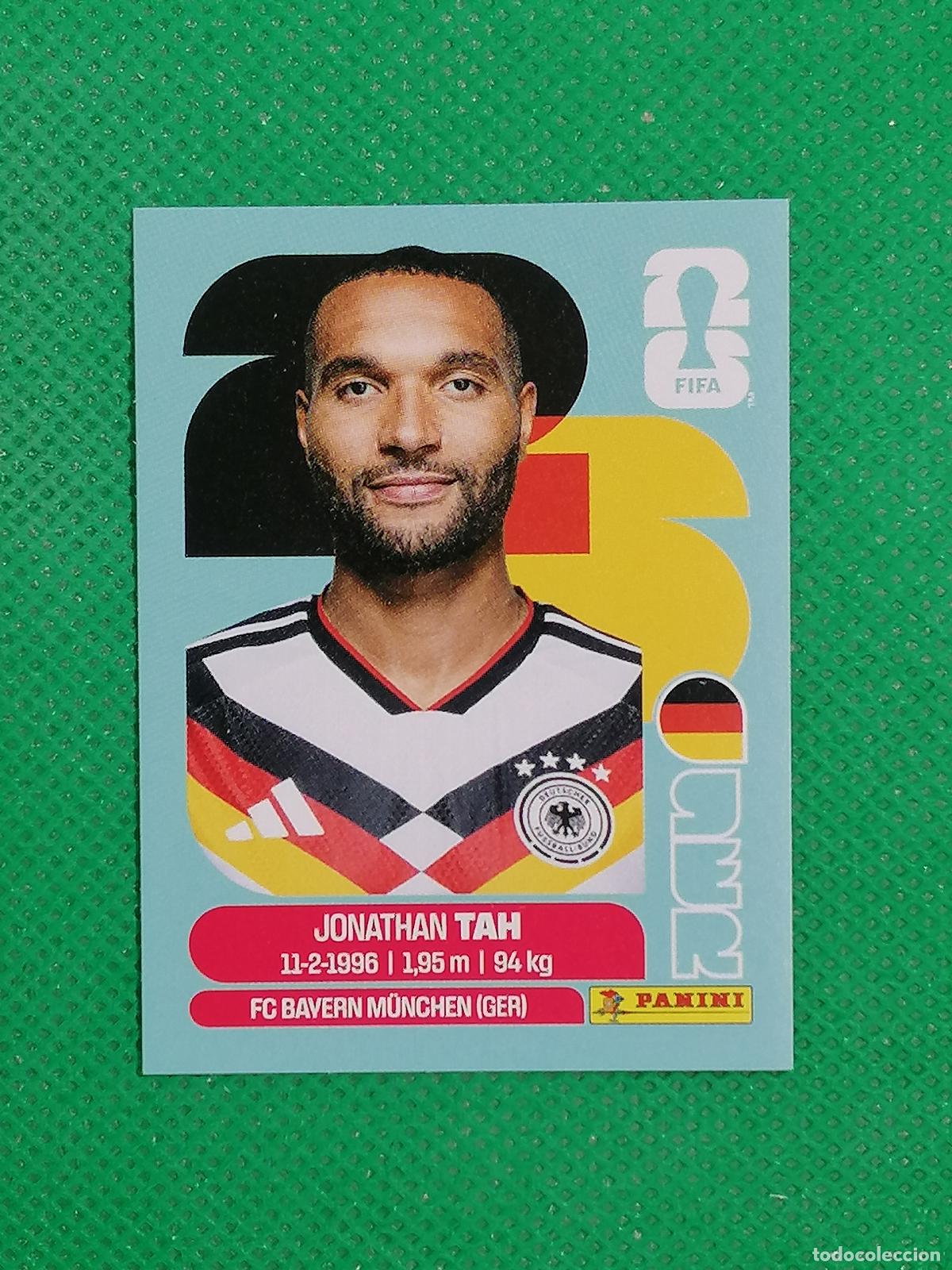 Cromos de f&uacute;tbol: GER 3 GER3 JONATHAN TAH ALEMANIA ⚽ PANINI FIFA MUNDIAL WORLD CUP 26 2026 STICKER ⚽
