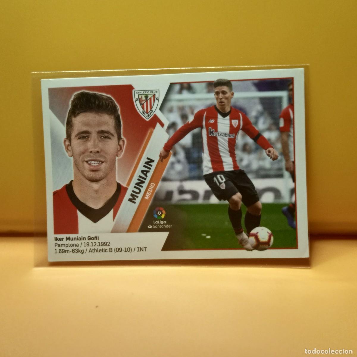 Cromos de f&uacute;tbol: EDICIONES ESGE 2019 2020 19 20 ATHLETIC DE BILBAO MUNIAIN 12