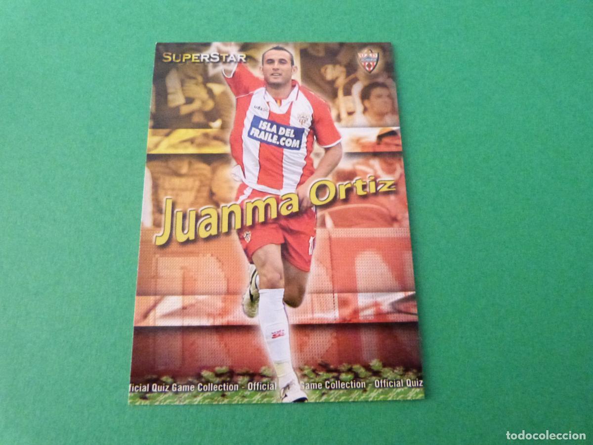 Cromos de f&uacute;tbol: TRADING CARD FUTBOL JUANMA ORTIZ U.D.ALMERIA N&ordm; 293 FICHAS LIGA MUNDICROMO 2009-2010/09-10