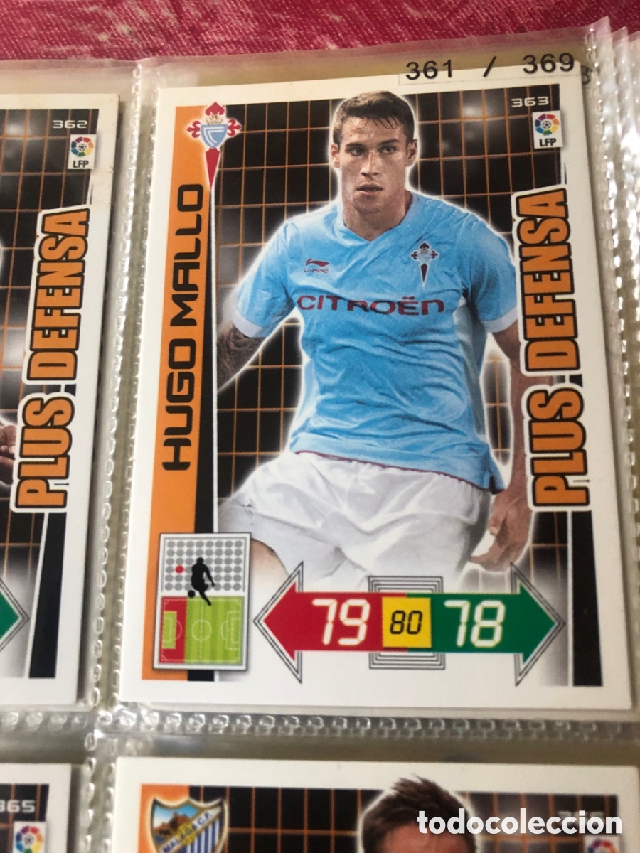 Cromos de f&uacute;tbol: Adrenalyn 2012 2013 plus defensa Hugo mallo 363 celta