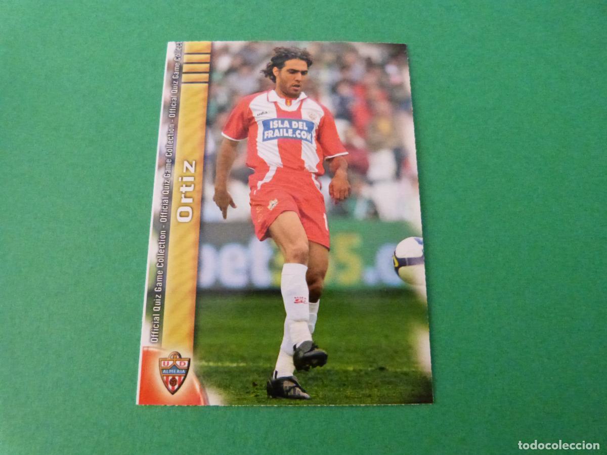 Cromos de f&uacute;tbol: TRADING CARD FUTBOL ORTIZ U.D. ALMERIA N&ordm; 288 FICHAS LIGA MUNDICROMO 2009-2010/09-10