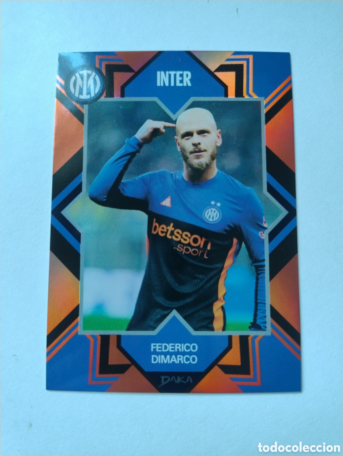 Cromos de Futebol: IN 13 B - Di Marco - Inter de Mil&aacute;n - Daka 2025 - 2026 Paralela Numerada 32 / 49
