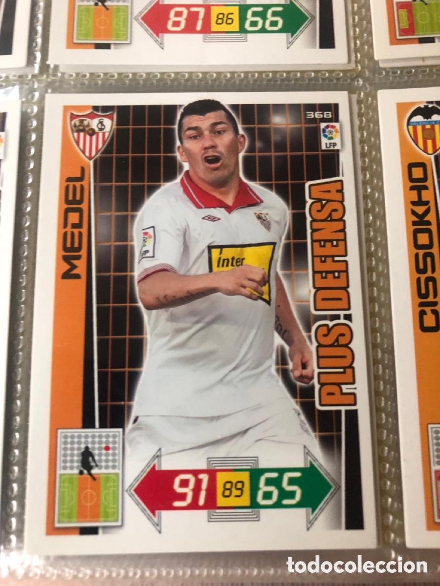 Fu&szlig;ball-Sticker: Adrenalyn 2012 2013 plus defensa medel 368 Sevilla