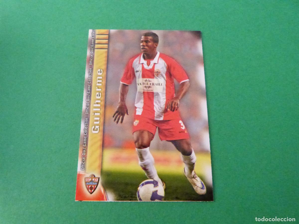 Cromos de f&uacute;tbol: TRADING CARD FUTBOL GUILHERME U.D. ALMERIA N&ordm; 280 FICHAS LIGA MUNDICROMO 2009-2010/09-10