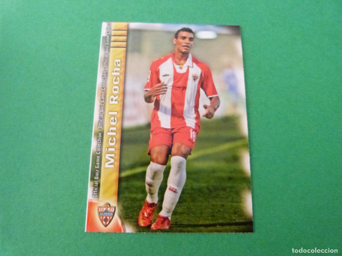 Cromos de f&uacute;tbol: TRADING CARD FUTBOL MICHEL ROCHA U.D. ALMERIA N&ordm; 278 FICHAS LIGA MUNDICROMO 2009-2010/09-10