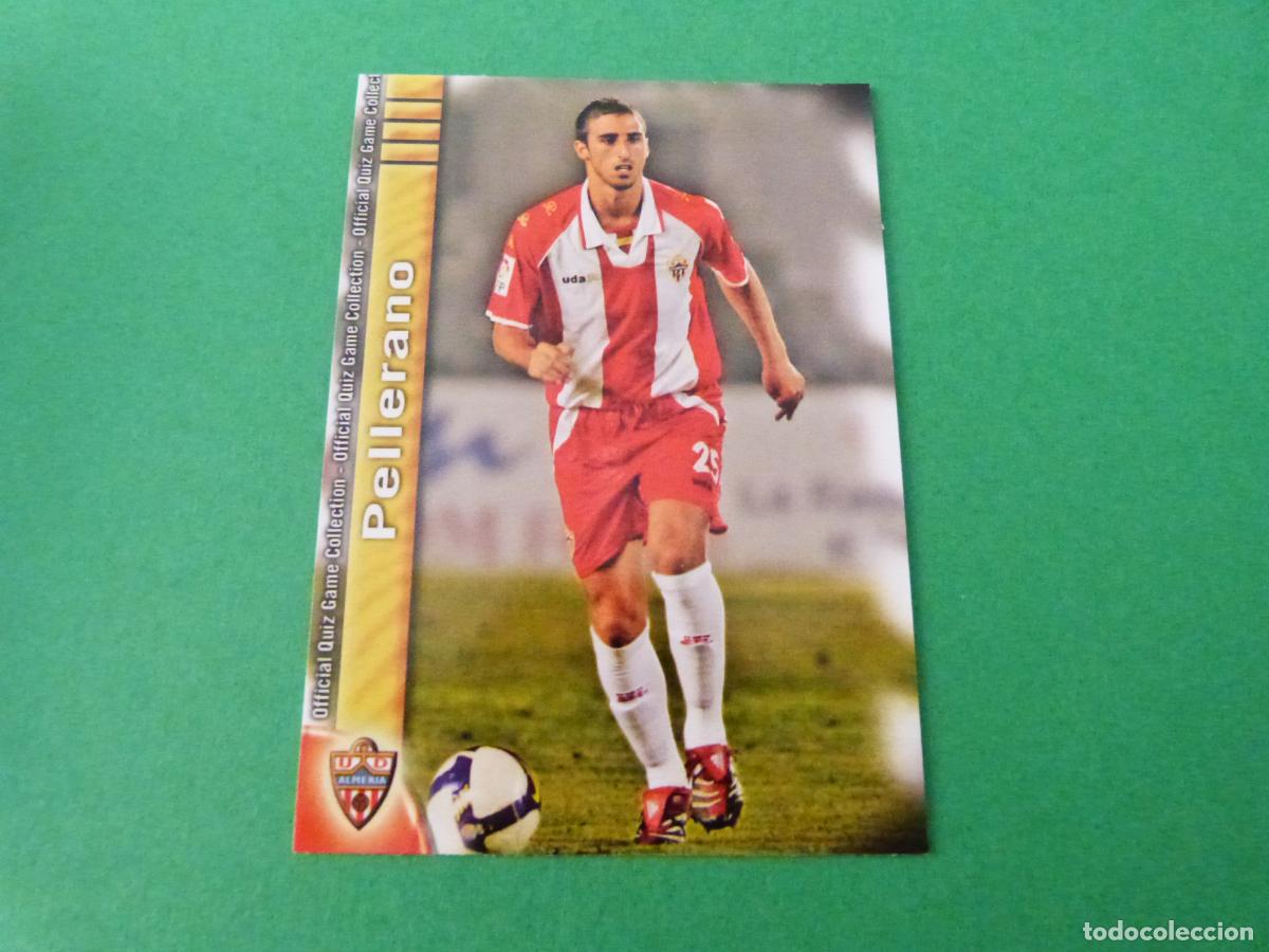 Cromos de f&uacute;tbol: TRADING CARD FUTBOL PELLERANO U.D. ALMERIA N&ordm; 277 FICHAS LIGA MUNDICROMO 2009-2010/09-10