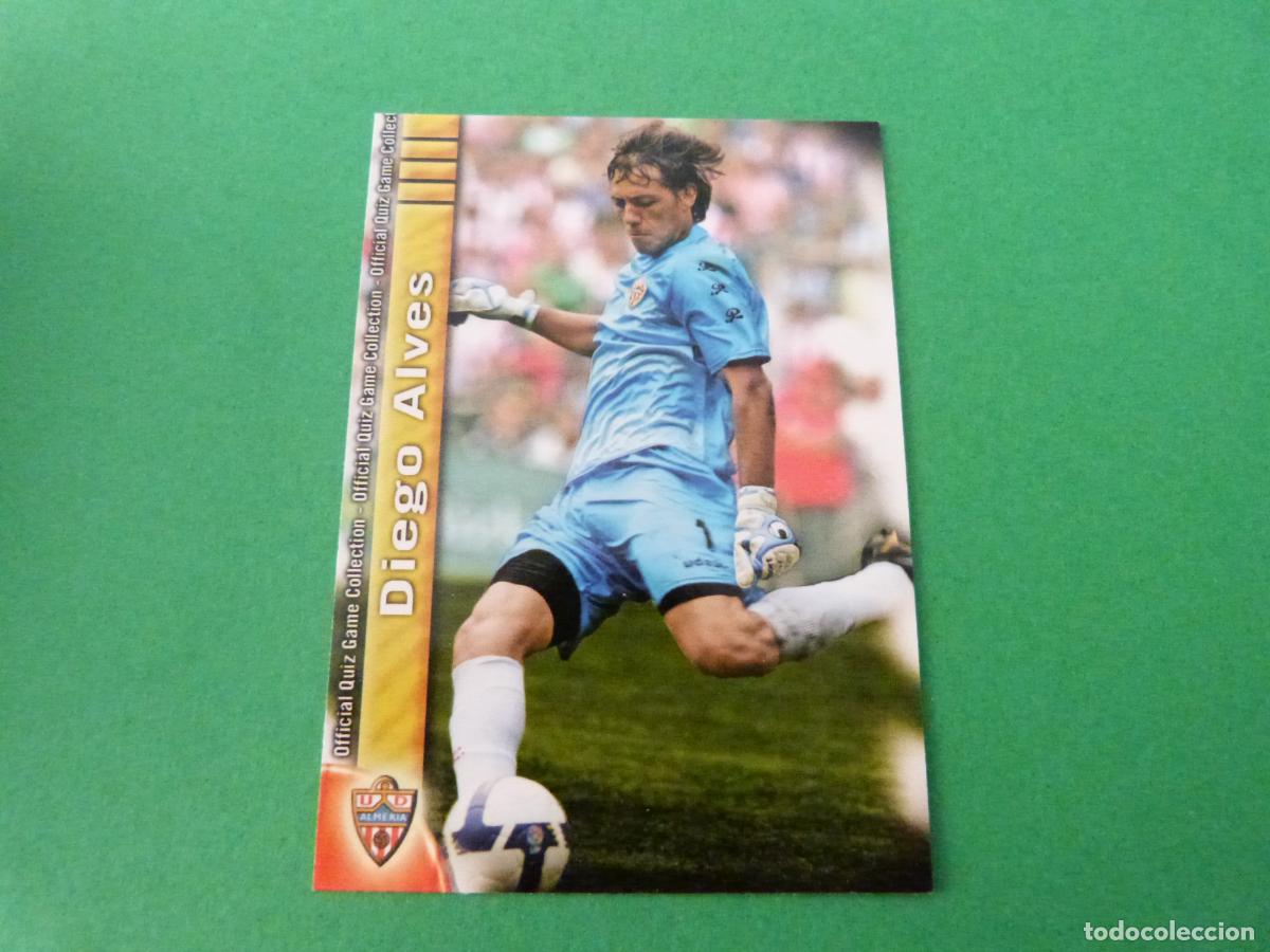 Cartes &agrave; collectionner de Football: TRADING CARD FUTBOL DIEGO ALVES U.D. ALMERIA N&ordm; 274 FICHAS LIGA MUNDICROMO 2009-2010/09-10