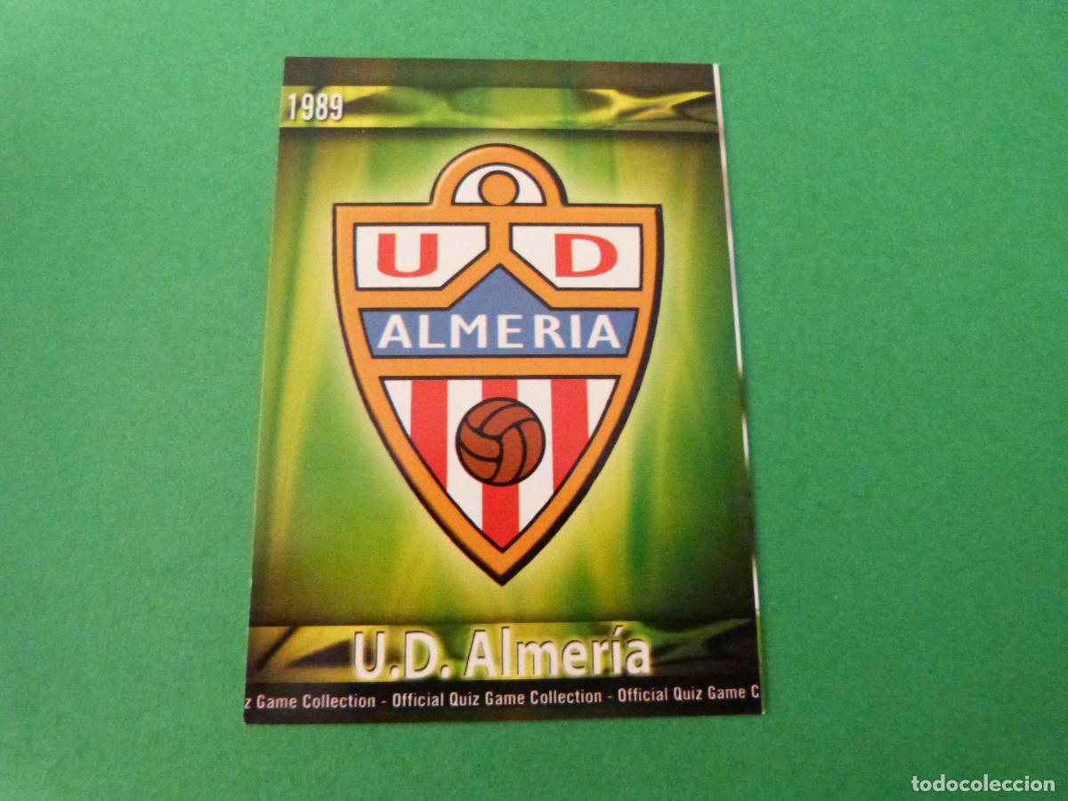 Cartes &agrave; collectionner de Football: TRADING CARD FUTBOL ESCUDO U.D. ALMERIA MATE N&ordm; 271 FICHAS LIGA MUNDICROMO 2009-2010/09-10