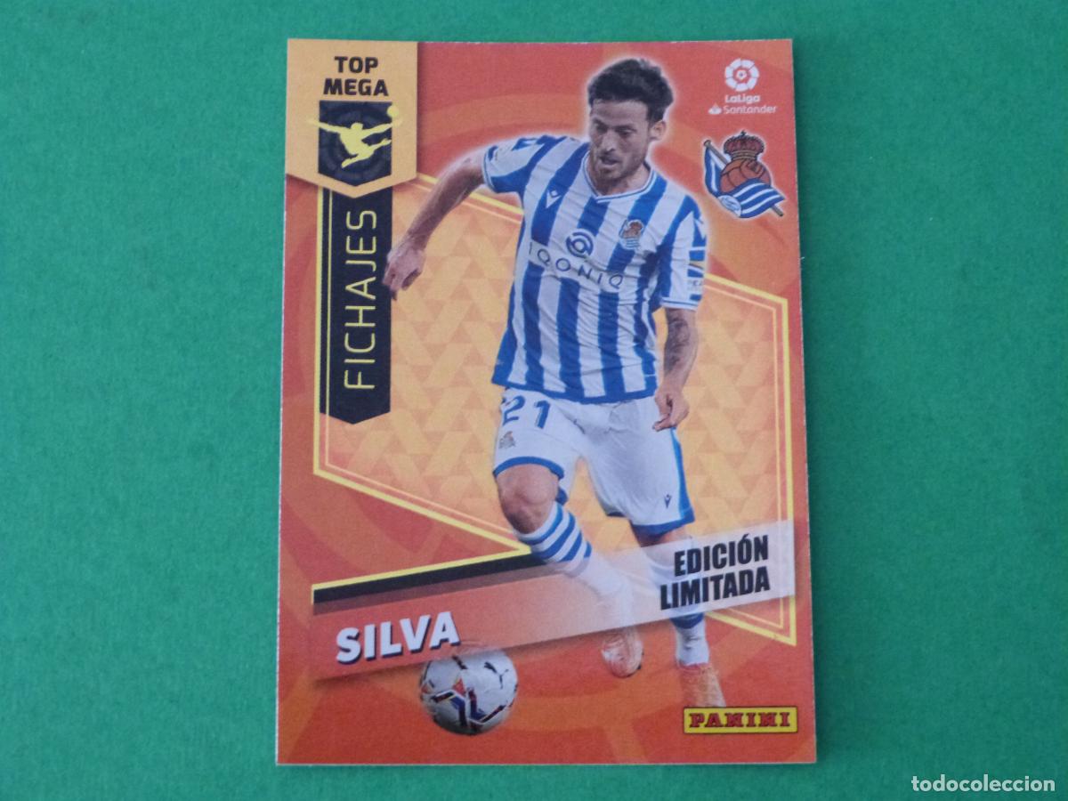 Cromos de f&uacute;tbol: TRADING CARD FUTBOL SILVA REAL SOCIEDAD ED. LIMITADA LIGA MEGACRACKS 2020-2021/20-21 PANINI