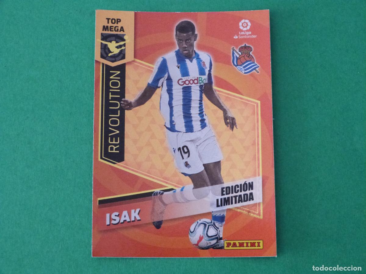 Cromos de f&uacute;tbol: TRADING CARD FUTBOL ISAK REAL SOCIEDAD ED. LIMITADA LIGA MEGACRACKS 2020-2021/20-21 PANINI