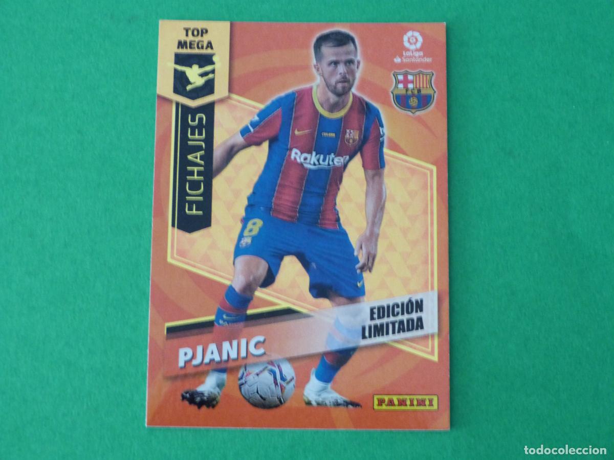 Cromos de f&uacute;tbol: TRADING CARD FUTBOL PJANIC F.C. BARCELONA ED. LIMITADA LIGA MEGACRACKS 2020-2021/20-21 PANINI