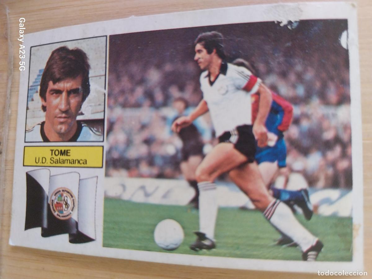Football Stickers: TOME SALAMANCA ED ESTE LIGA 1982 82 83 CROMO RECUPERADO ORIGINAL