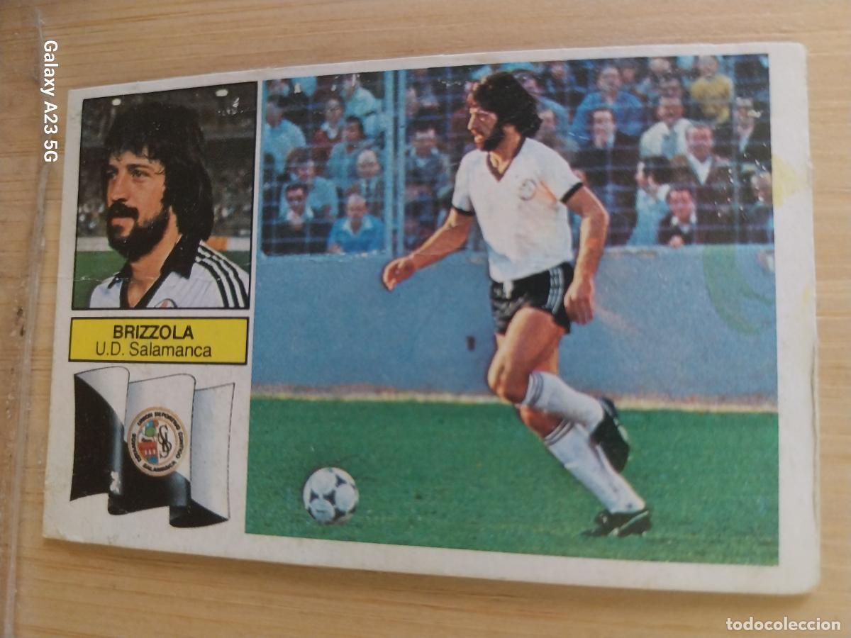 Football Stickers: BRIZZOLA SALAMANCA ED ESTE LIGA 1982 82 83 CROMO RECUPERADO ORIGINAL