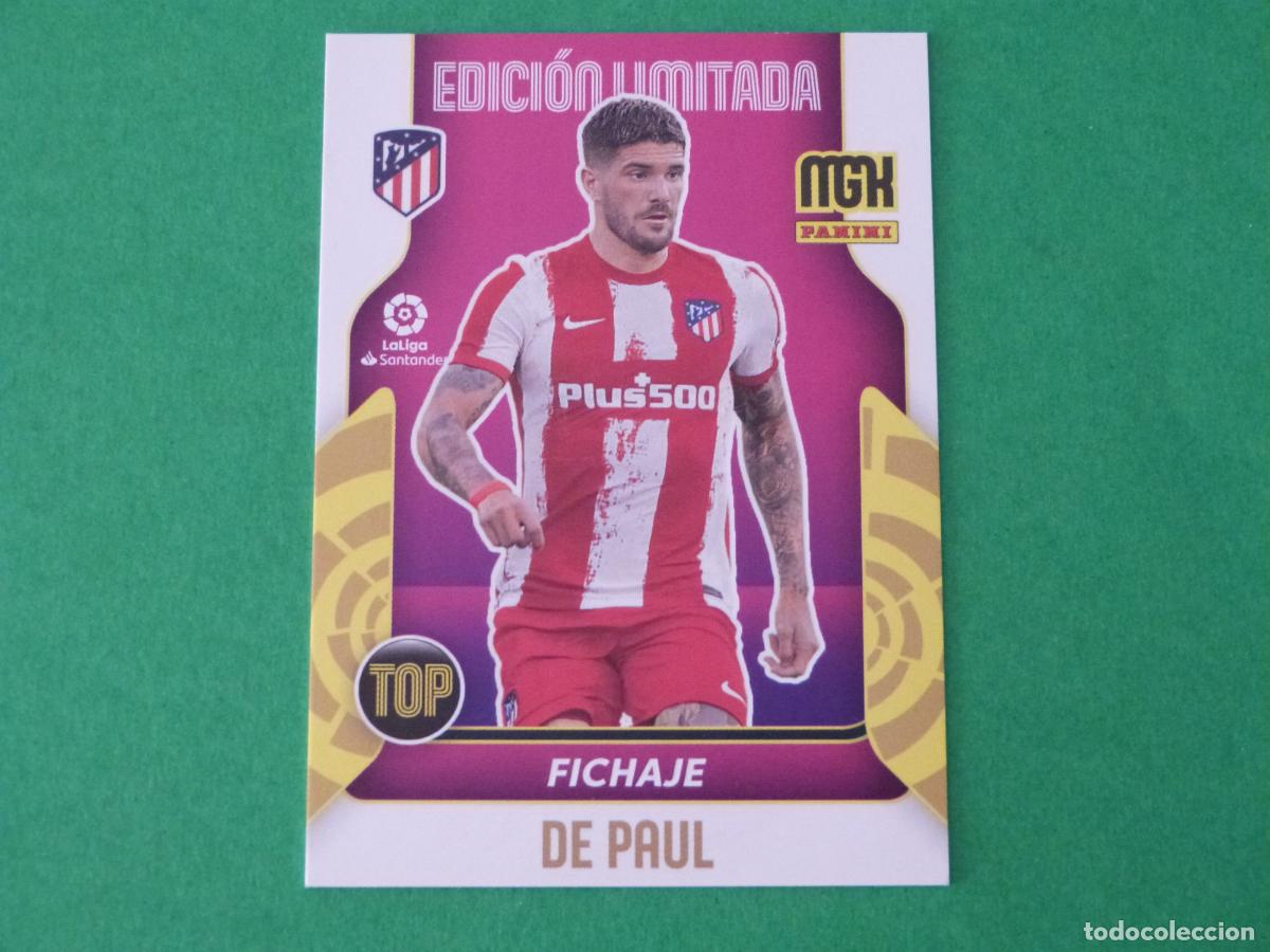 Cromos de f&uacute;tbol: TRADING CARD FUTBOL DE PAUL ATLETICO DE MADRID ED LIMITADA LIGA MEGACRACKS 2021-2022/21-22 PANINI