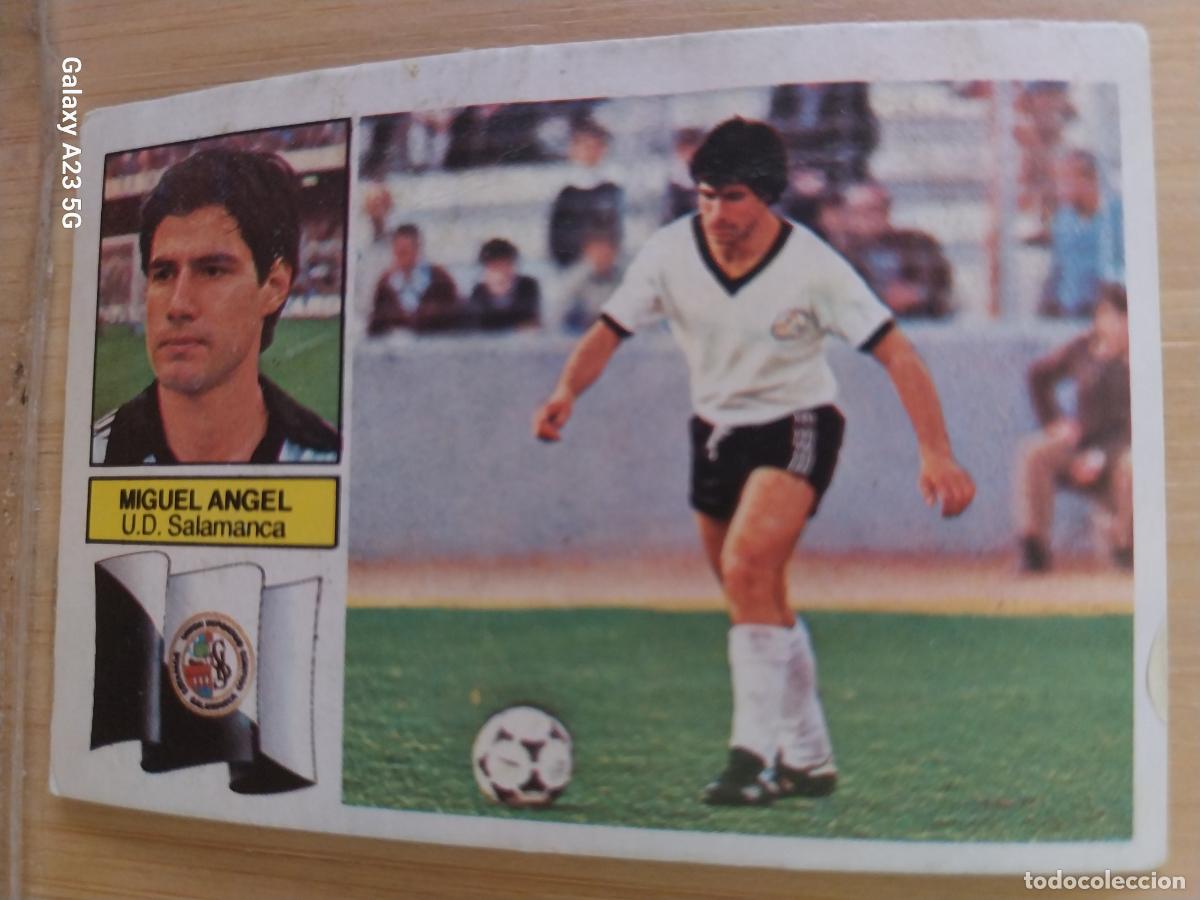 Cromos de f&uacute;tbol: MIGUEL ANGEL SALAMANCA ED ESTE LIGA 1982 82 83 CROMO RECUPERADO ORIGINAL **