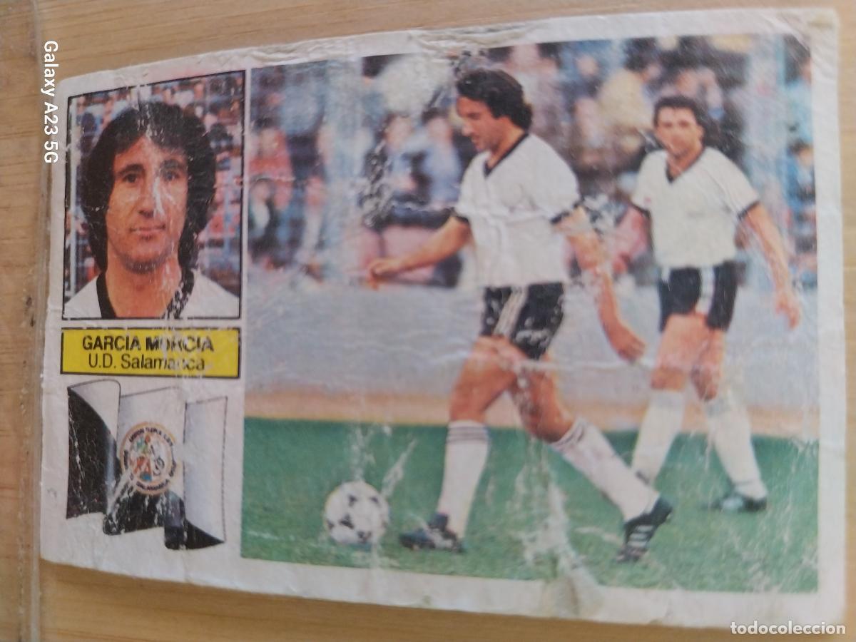 Cromos de f&uacute;tbol: GARCIA MURCIA SALAMANCA ED ESTE LIGA 1982 82 83 CROMO RECUPERADO ORIGINAL *