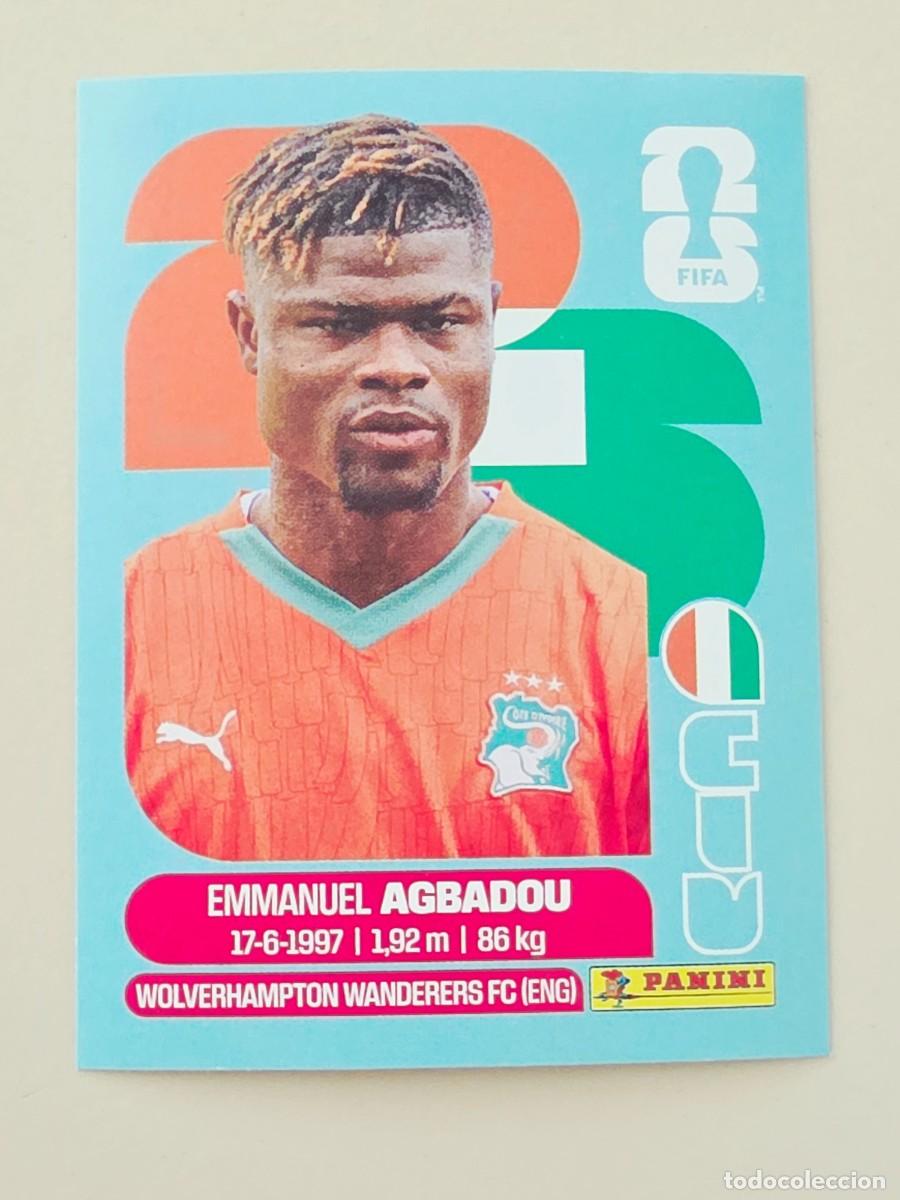 Figurine di Calcio: CIV 8 Emmanuel Agbadou, Costa de Marfil, Panini FIFA World Cup Mundial 2026 Sticker