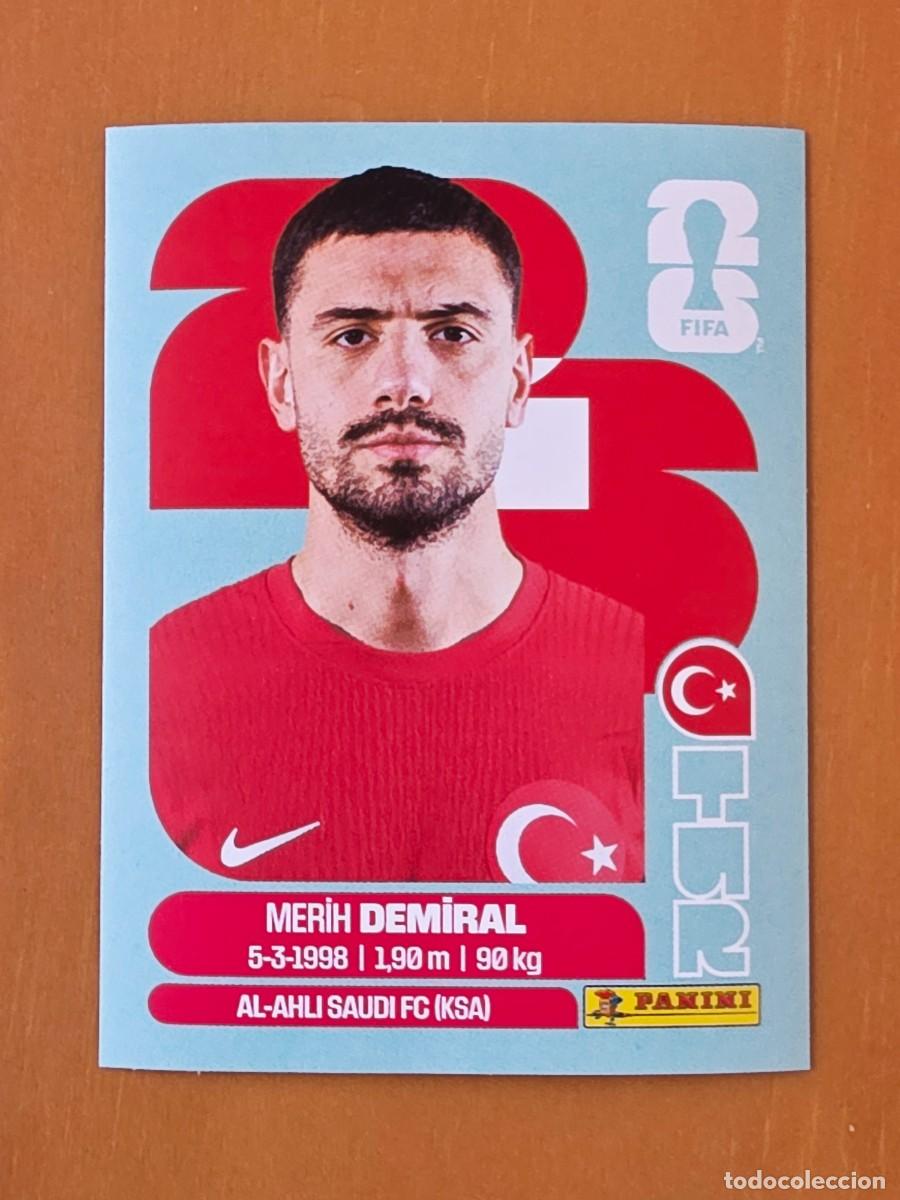 Figurine di Calcio: TUR 7 Merih Demiral, Turqu&iacute;a, Panini FIFA World Cup Mundial 2026 Sticker