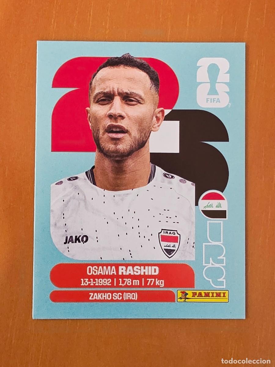 Figurine di Calcio: IRQ 17 Osma Rashid, Iraq, Panini FIFA World Cup Mundial 2026 Sticker