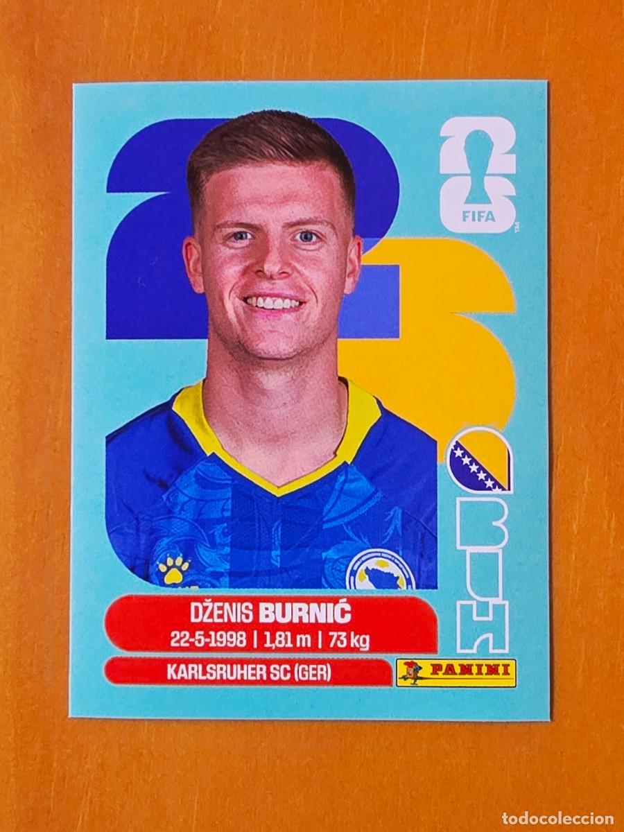 Figurine di Calcio: BIH 14 Dźenis Burnić, Bosnia & Herzegovina, Panini FIFA World Cup Mundial 2026 Sticker