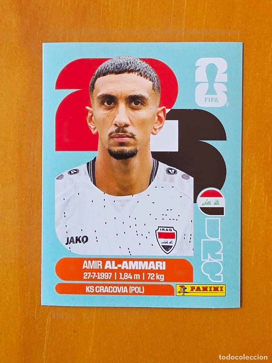 Figurine di Calcio: IRQ 10 Amir Al-Ammari, Iraq Irak, Panini FIFA World Cup Mundial 2026 Sticker