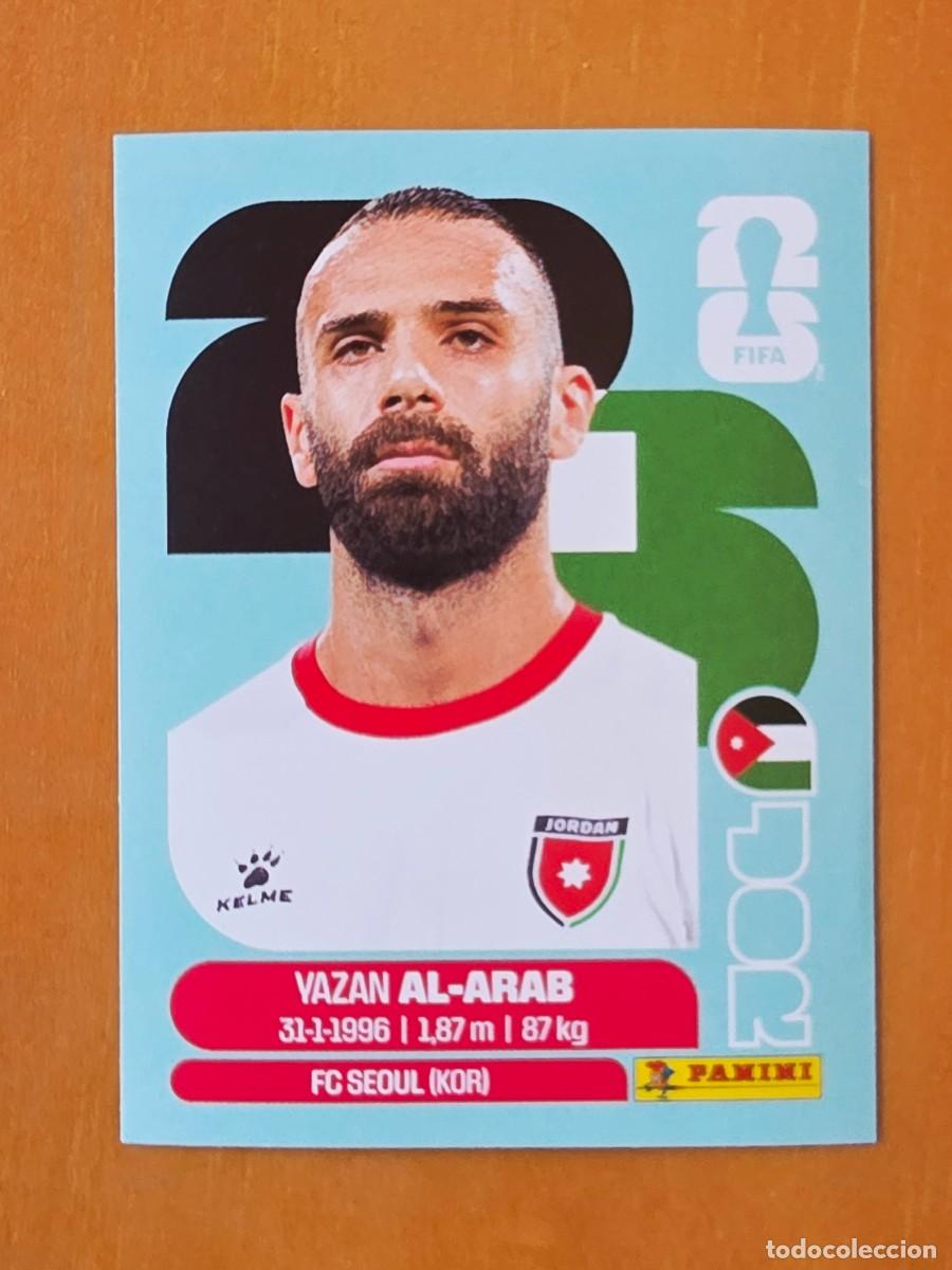 Figurine di Calcio: JOR 5 Yazan Al-Arab, Jordania, Panini FIFA World Cup Mundial 2026 Sticker