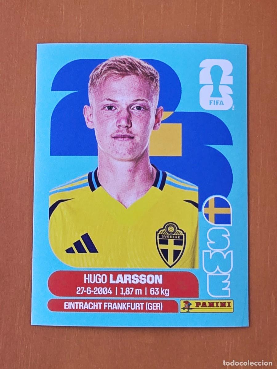 Figurine di Calcio: SWE 9 Hugo Larsson, Suecia, Panini FIFA World Cup Mundial 2026 Sticker