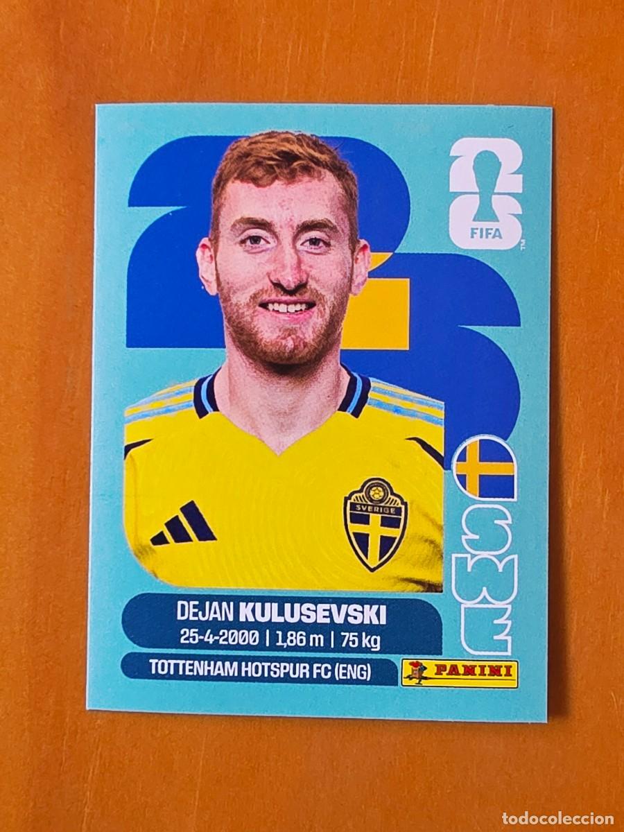 Figurine di Calcio: SWE 17 Dejan Kulusevski, Suecia, Panini FIFA World Cup Mundial 2026 Sticker