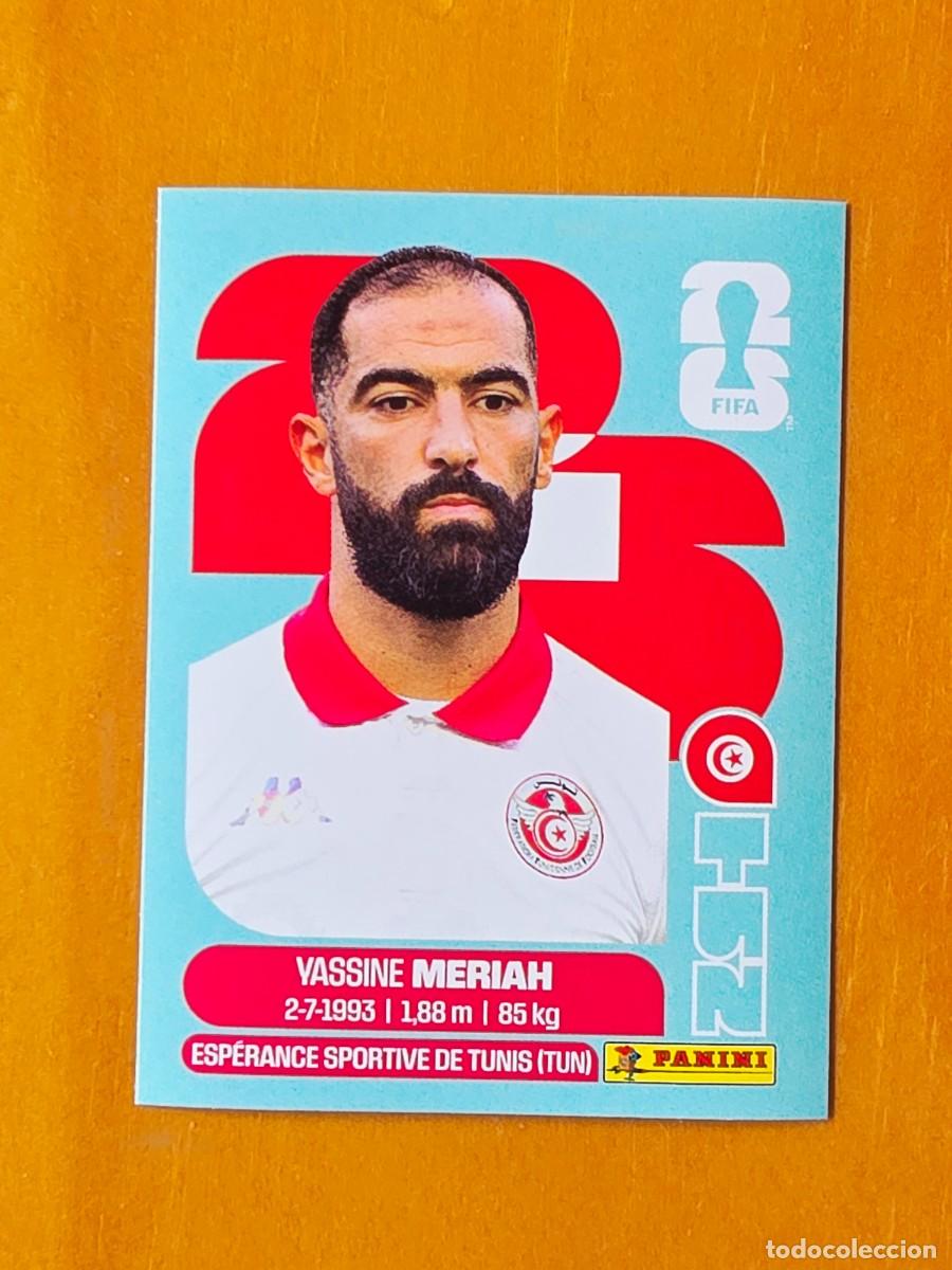 Figurine di Calcio: TUN 6 Yassine Meriah, T&uacute;nez, Panini FIFA World Cup Mundial 2026 Sticker