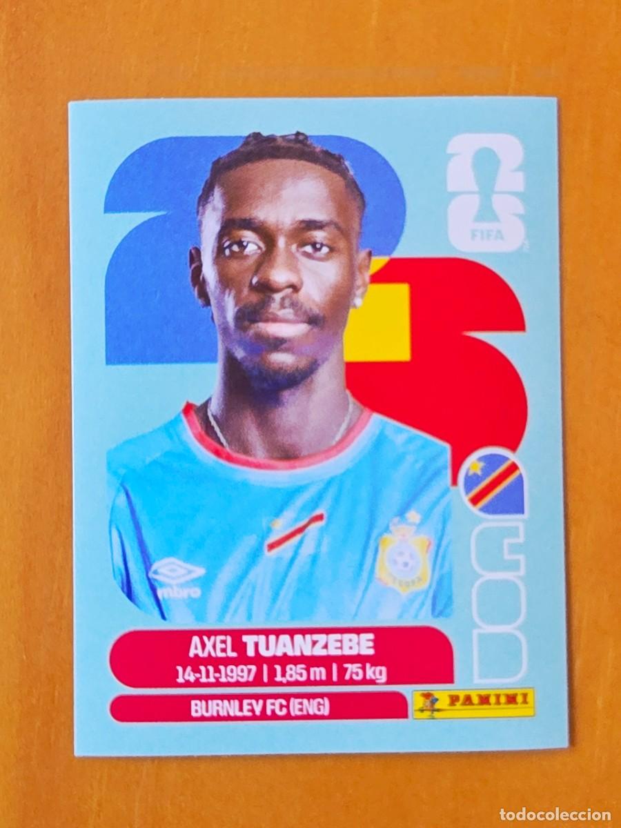 Cromos de f&uacute;tbol: COD 4 Axel Tuanzebe, Rep&uacute;blica Democr&aacute;tica del Congo, Panini FIFA World Cup Mundial 2026 Sticker