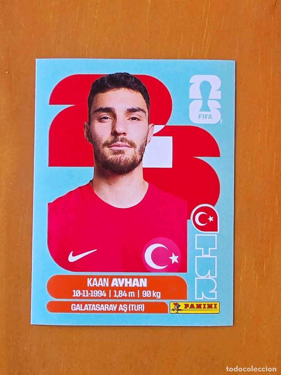 Cromos de f&uacute;tbol: TUR 9 Kaan Ayhan, Turqu&iacute;a, Panini FIFA World Cup Mundial 2026 Sticker