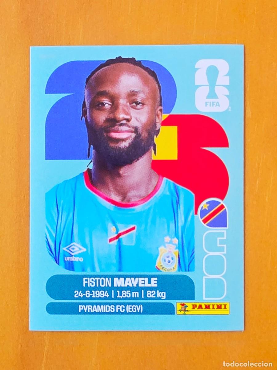 Cromos de f&uacute;tbol: COD 18 Fiston Mayele, Rep&uacute;blica Democr&aacute;tica del Congo, Panini FIFA World Cup Mundial 2026 Sticker