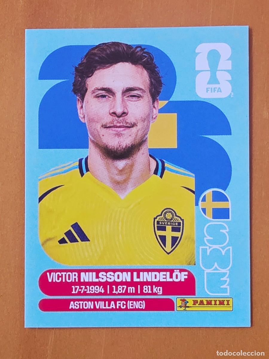 Cromos de f&uacute;tbol: SWE 6 Victor Nilsson Lindel&ouml;f, Suecia, Panini FIFA World Cup Mundial 2026 Sticker
