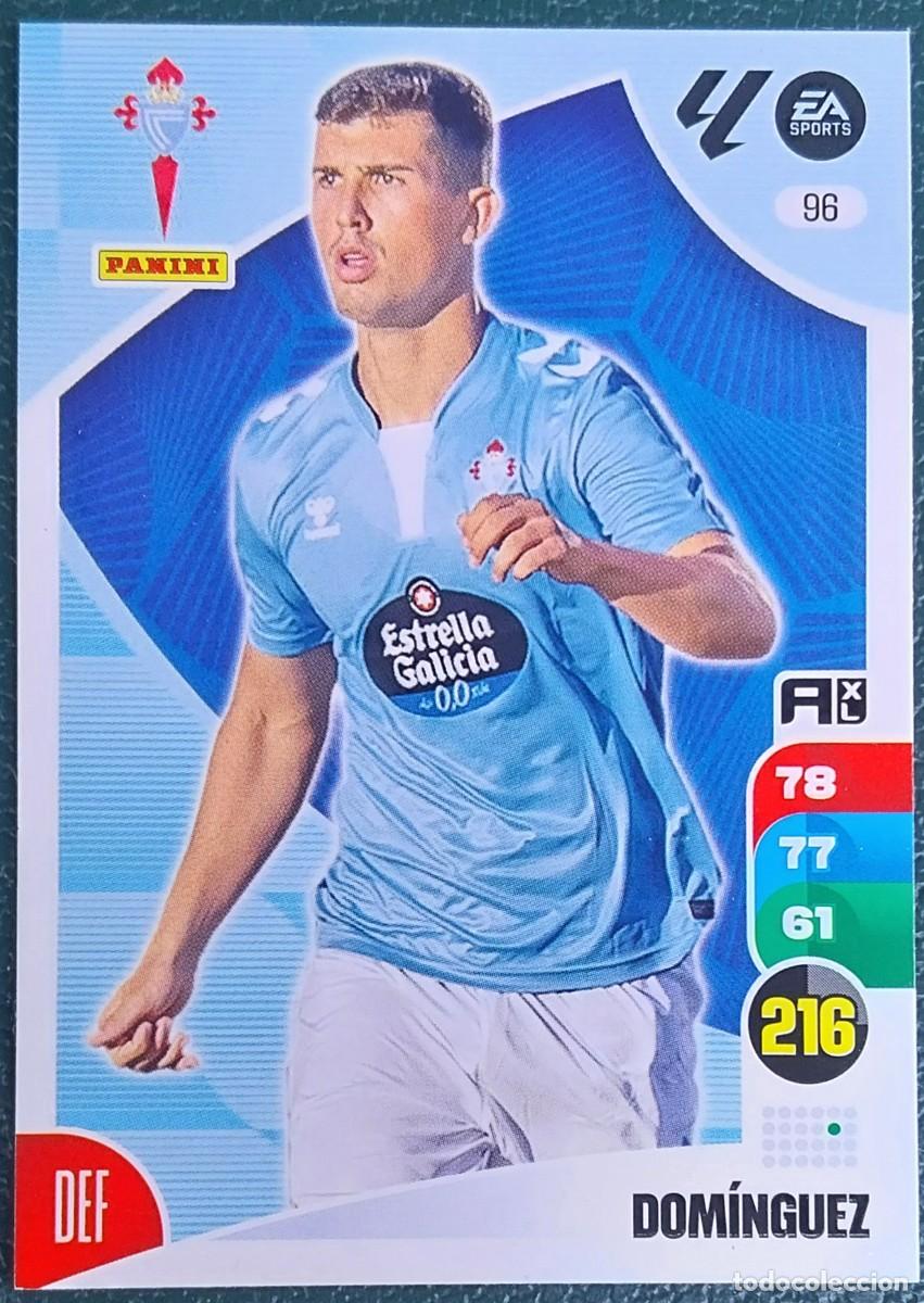 Cromos de f&uacute;tbol: 96 DOMINGUEZ CELTA DE VIGO FICHAS ALBUM ADRENALYN XL 2024 2025 24 25