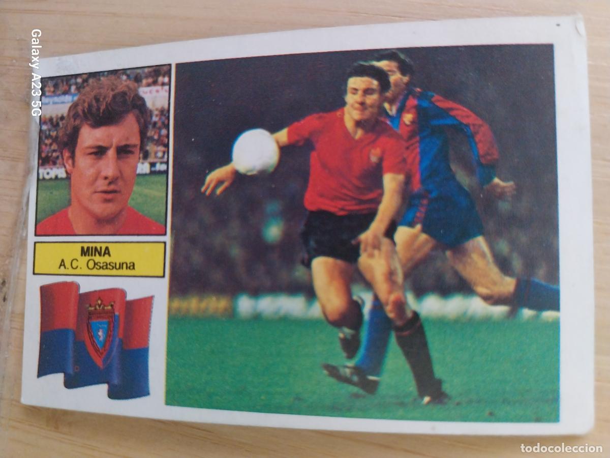 Cromos de f&uacute;tbol: MORA OSASUNA ED ESTE LIGA 1982 82 83 CROMO RECUPERADO ORIGINAL *--
