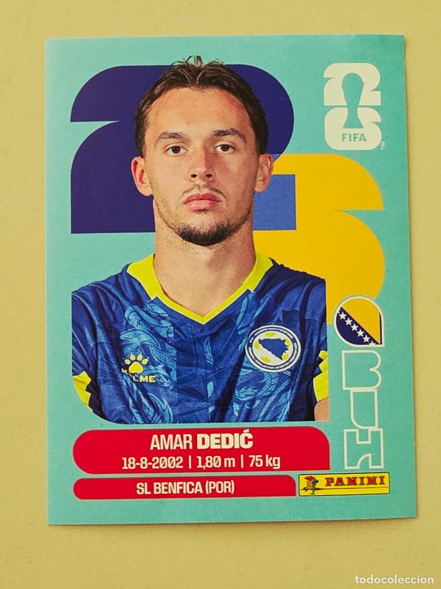 Cromos de f&uacute;tbol: BIH 3 Amar Dedić, Bosnia & Herzegovina, Panini FIFA World Cup Mundial 2026 Sticker