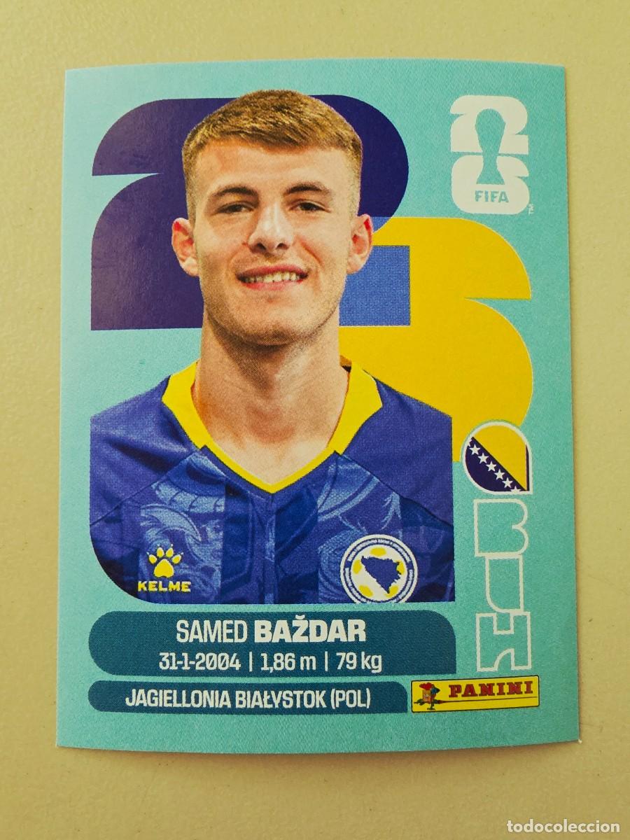 Cromos de f&uacute;tbol: BIH 19 Samed Baždar, Bosnia & Herzegovina, Panini FIFA World Cup Mundial 2026 Sticker
