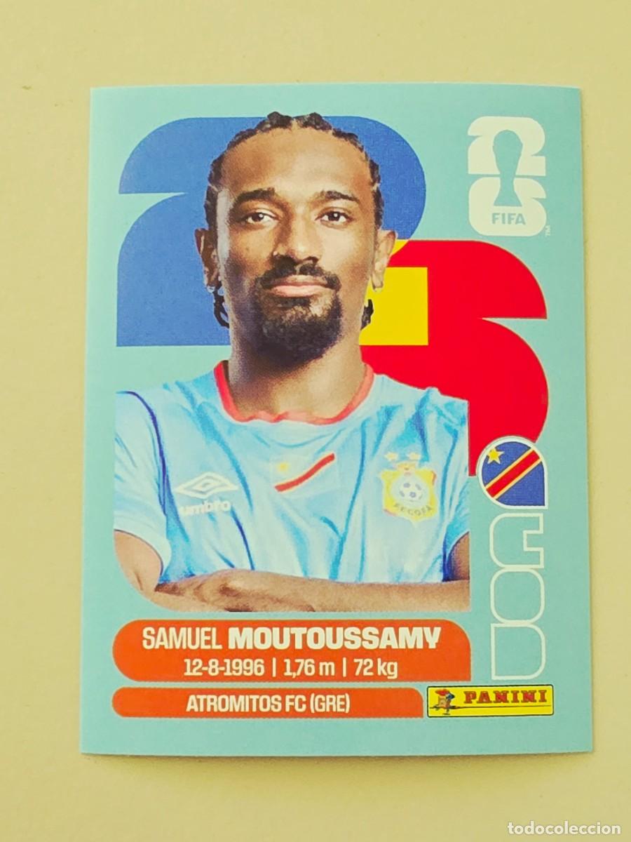 Cromos de f&uacute;tbol: COD 11 Samuel Moutoussamy Rep&uacute;blica Democr&aacute;tica del Congo Panini FIFA World Cup Mundial 2026 Sticker